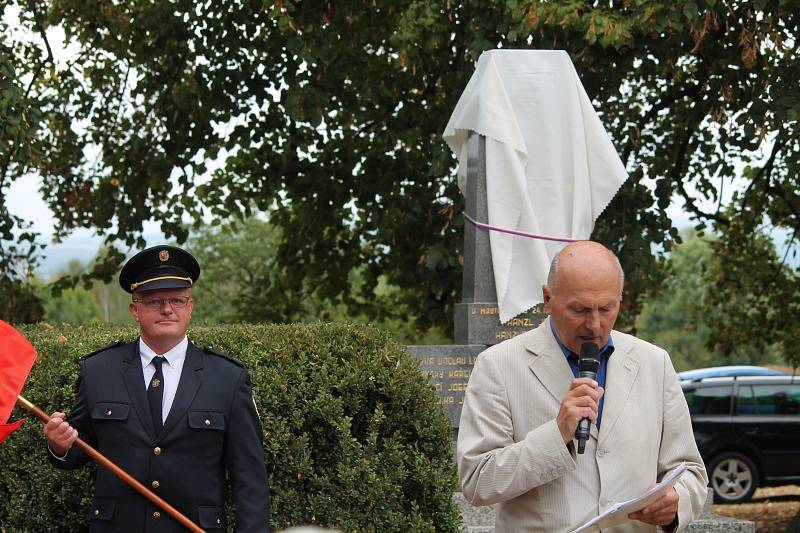 Na Olšině byla odhalena nová plastika Tomáše Garrigue Masaryka.