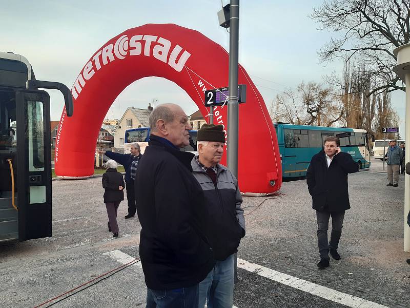 Otevření autobusového terminálu v Mnichově Hradišti