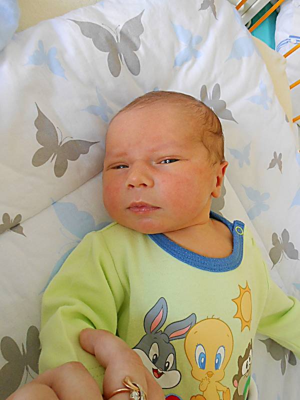 Alexandr Stejskal se narodil 4. května, vážil 3,98 kg a měřil 50 cm. Maminka Álla a tatínek Alexandr si ho odvezou domů do Bělé pod Bezdězem.