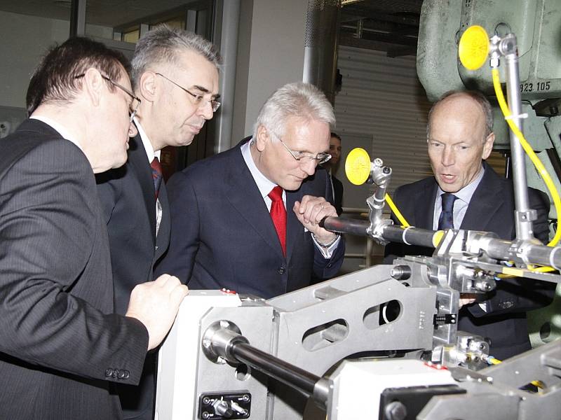 Zahájení provozu nové lisovny ve Škoda Auto
