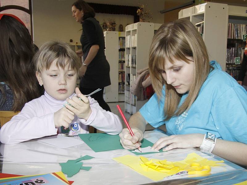 Předvánoční dětská dílnička v boleslavské knihovně