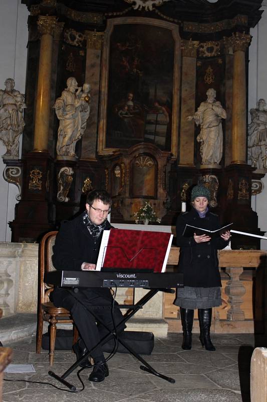 V mnichovohradišťském zámeckém areálu přivítali tři krále už v neděli 4. ledna.