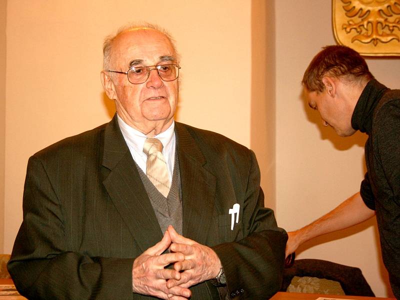 Historik Karel Herčík na archivním snímku.