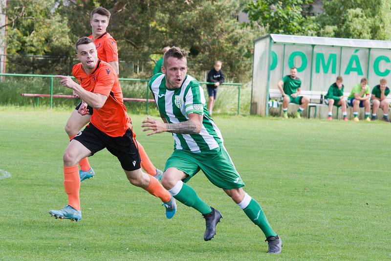 I. A třída, 26. kolo: Sokol Pěčice - Slavia Jesenice (3:1)