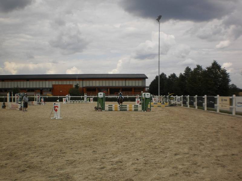 Na farmě Ptýrov u Mnichova Hradiště se konaly Jezdecké hobby závody.