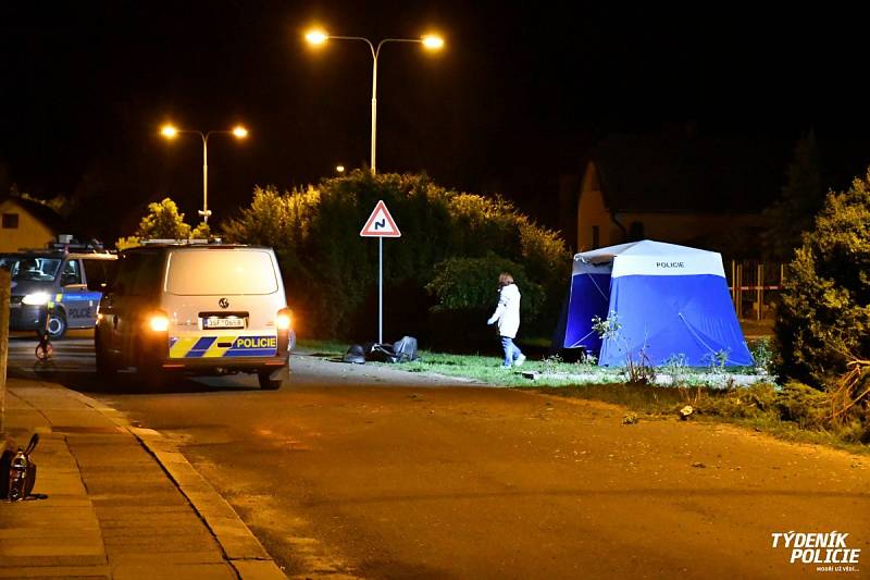 Havárie čtyřkolky na Mladoboleslavsku 21. září 2019.