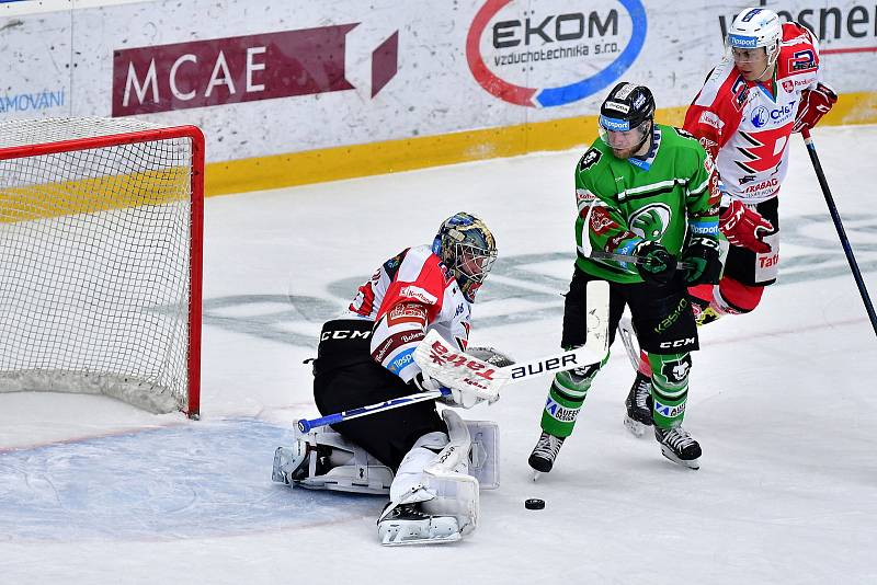 Hokejisté Mladé Boleslavi porazili na svém ledě Pardubice 5:2.