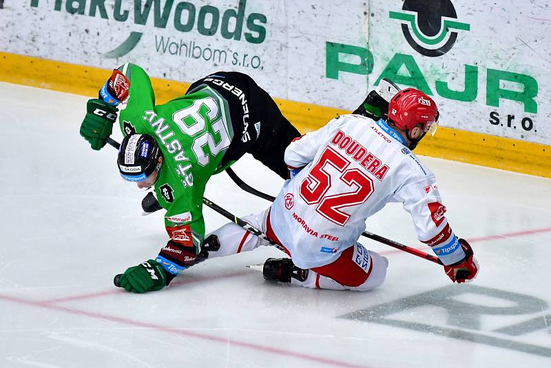 Semifinále Tipsport extraligy, 4. zápas: BK Mladá Boleslav - HC Oceláři Třinec