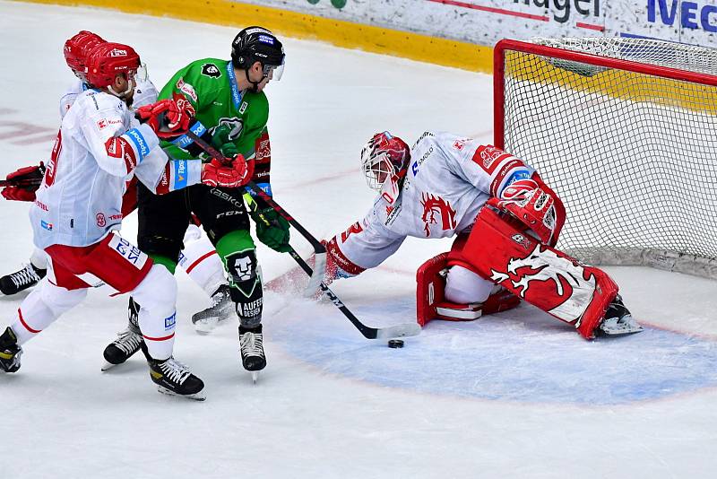 Semifinále Tipsport extraligy, 4. zápas: BK Mladá Boleslav - HC Oceláři Třinec