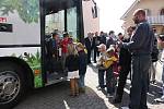 Představení nového autobusu Scania na bioethanol E85