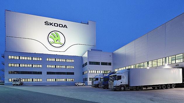 Škoda Parts Centrum - nové sklady