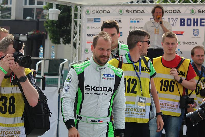 Vítězem čtyřiačtyřicátého ročníku Rally Bohemia se stala posádka ve složení Jan Kopecký a Pavel Dresler, kteří na start vyrazili s číslem jedna.