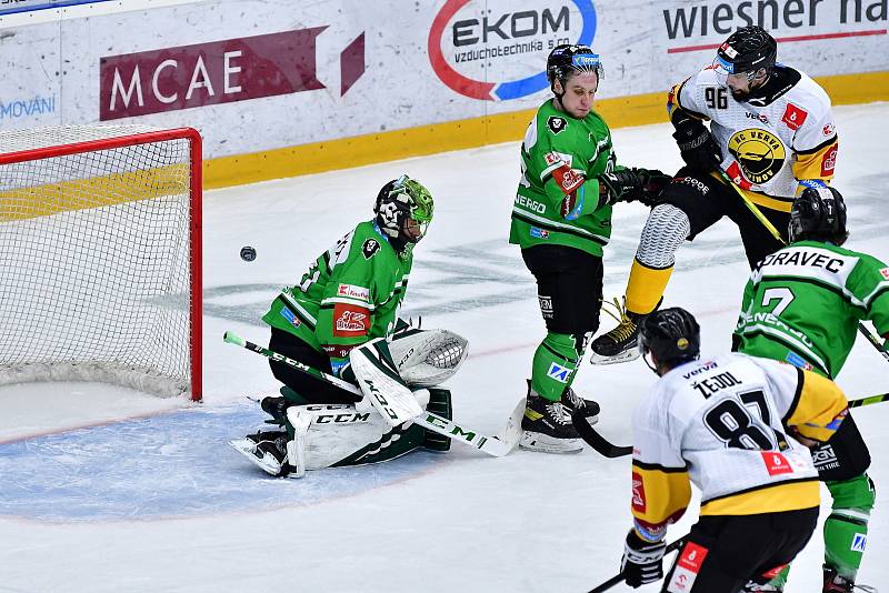 Zápas 36. kola hokejové extraligy: BK Mladá Boleslav - HC VERVA Litvínov 2:3.