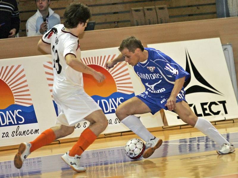 2. zápas čtvrtfinále play-off futsalové ligy: Helas Brno - Selp Mladá Boleslav