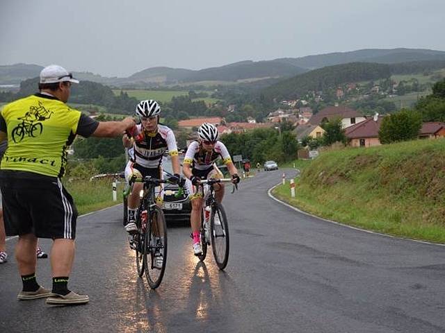 Z Mistrovství ČR na silnici pro žáky a kadety - silniční závod v Kamýku nad Vltavou.