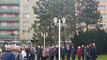 Na mladoboleslavském náměstí Republiky se vzpomínalo na sametovou revoluci.