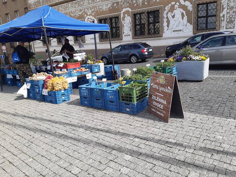 Farmářské trhy v Mladé Boleslavi v pátek 21. května.