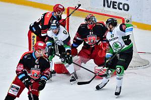 Tipsport extraliga: BK Mladá Boleslav - HC Mountfield HK.