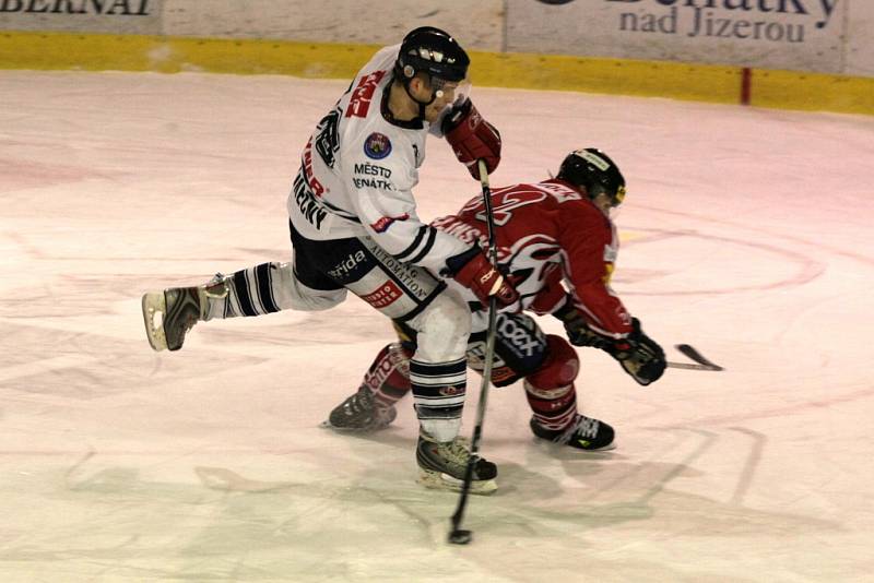 Předkolo play-off I. hokejové ligy: HC Benátky nad Jizerou - HC Chrudim