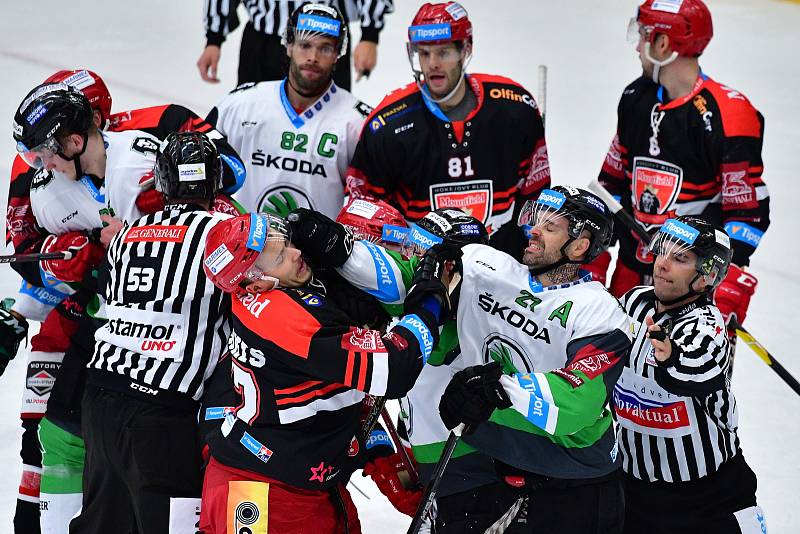 Tipsport extraliga: BK Mladá Boleslav - HC Mountfield HK.