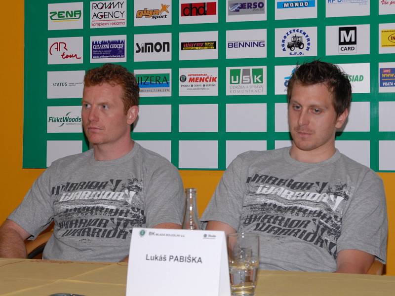 BK Mladá Boleslav: Michal Sup a Lukáš Pabiška