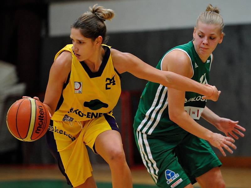 Ženská basketbalová liga: Slovanka Mladá Boleslav - Valosun Brno