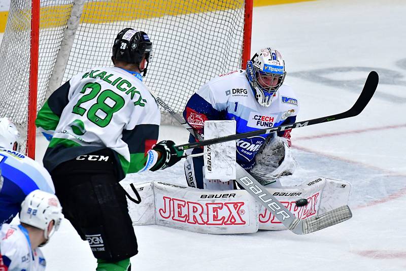 43. kolo hokejové Tipsport extraligy: BK Mladá Boleslav - HC Kometa Brno 1:2 pp.