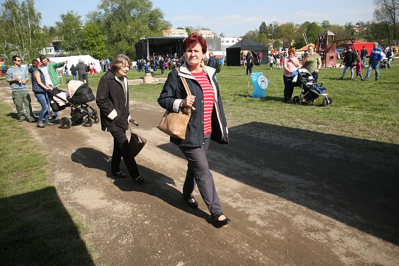 Z pálení čarodějnic v Mladé Boleslavi v roce 2019.