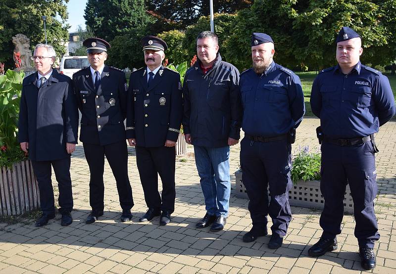 Polští policisté působili ve společných hlídkách s mladoboleslavskými policisty.