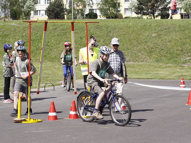 Okresní kolo soutěže mladých cyklistů 2013