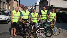 Pětice mopedářů z Mnichova Hradiště včera vyrazila do italské Pisy!