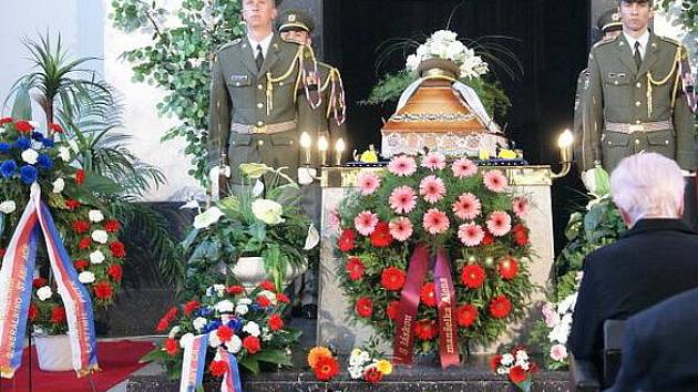 Pohřeb generálmajora S. Procházky.
