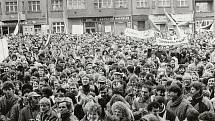 Generální stávka se konala v Mladé Boleslavi 27. listopadu 1989 na tehdejším Leninově náměstí.