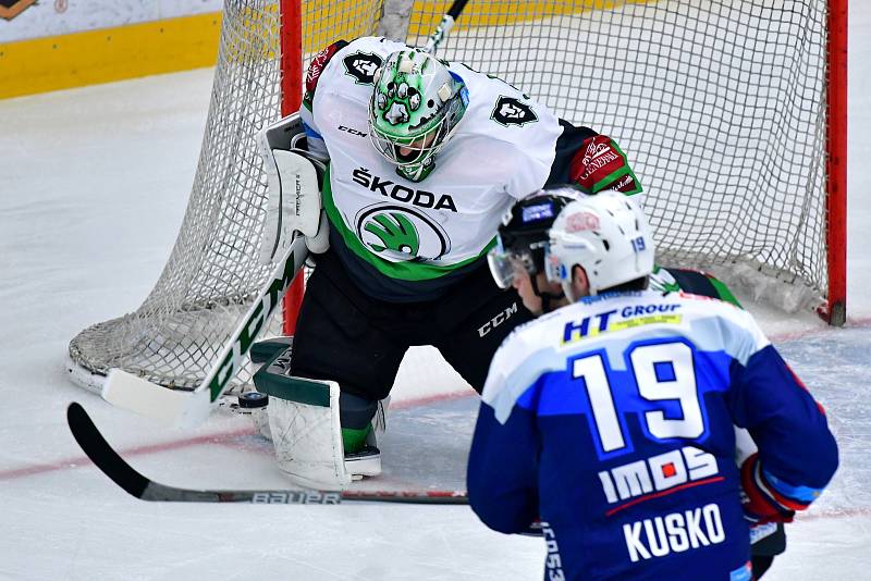 43. kolo hokejové Tipsport extraligy: BK Mladá Boleslav - HC Kometa Brno 1:2 pp.