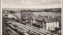 Hlavní vlakové nádraží v roce 1940