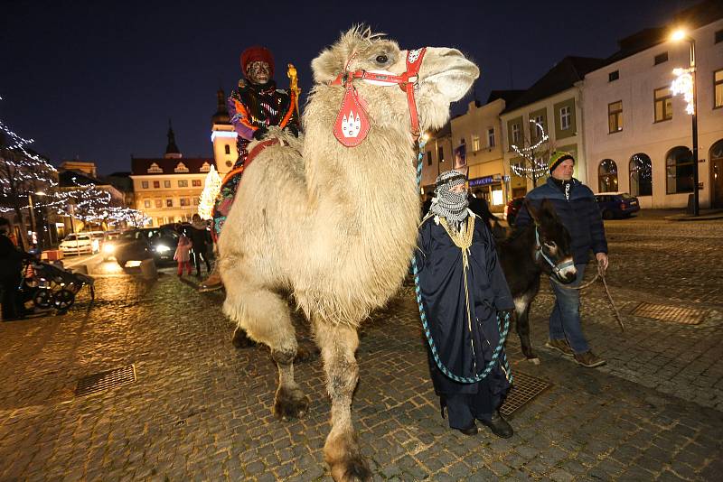 Tříkrálový průvod v Mladé Boleslavi.