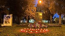 Připomenutí 33. výročí listopadových událostí v Mnichově Hradišti.