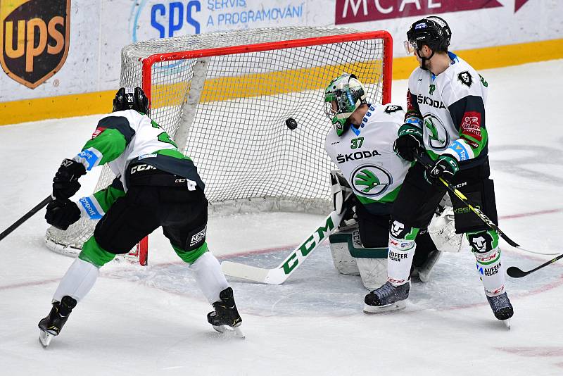 Hokejová Tipsport extraliga - 36. kolo: Mladá Boleslav - Olomouc 1:4.