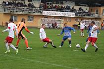 I. A třída: Dolnobousovský SK - SK Votice (3:0), hráno 1. října 2022.