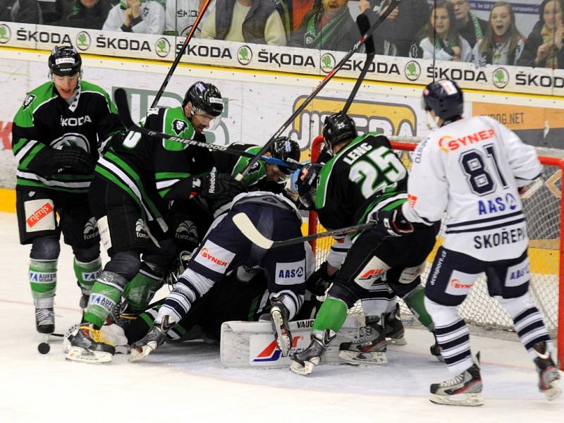 I. hokejová liga, 1. zápas čtvrtfinále: BK Mladá Boleslav - HC Benátky nad Jizerou