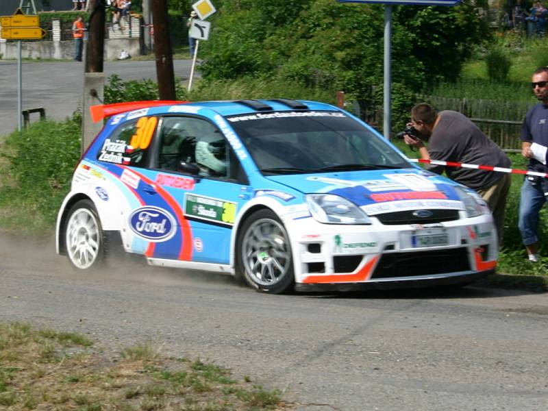 Rally Bohemia - 1. rychlostní zkouška Vinec - Skalsko