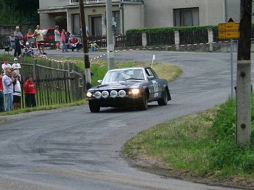 Rally Bohemia Historic show: 1.RZ Vinec - Skalsko