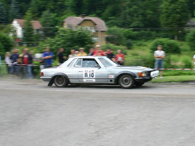 Rally Bohemia Historic show: 1.RZ Vinec - Skalsko