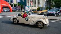 Ze stratu Oldtimer Bohemia Rally 2020.