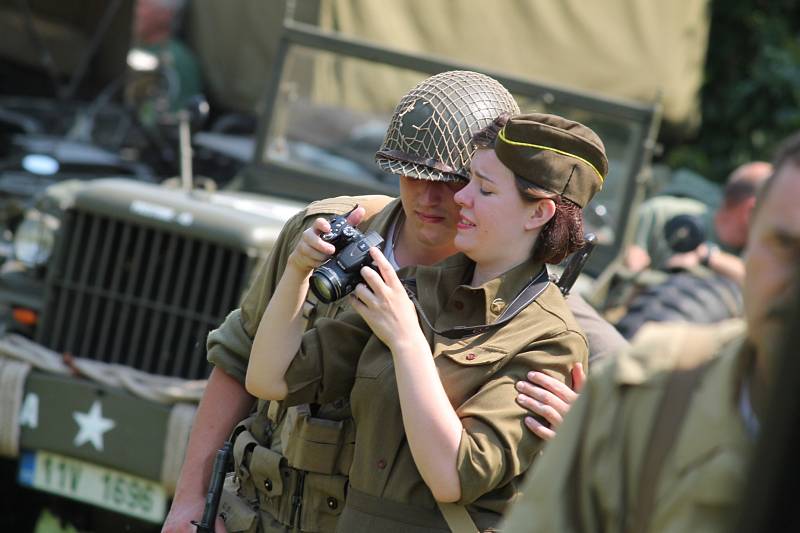 SPVH Sever 2013 připravil pro obyvatele Žerčic bojovou ukázku.