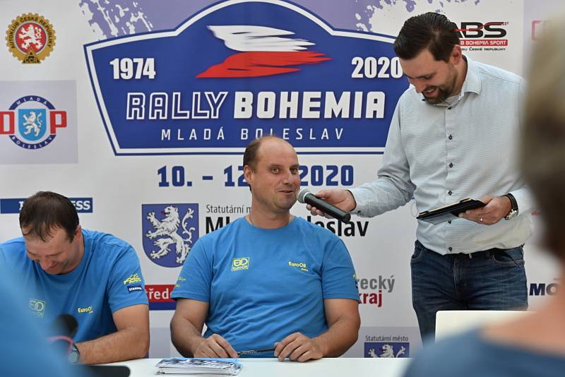 Autogramiáda k Bohemia Rally proběhla ve čtvrtek odpoledne v boleslavském obchodním centru Bondy.