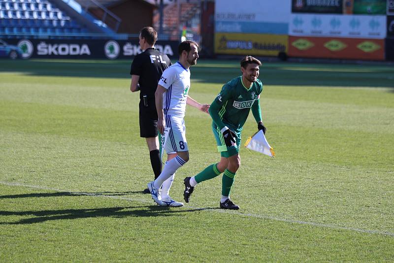 Mladá Boleslav porazila na domácím hřišti Karvinou 2:0.