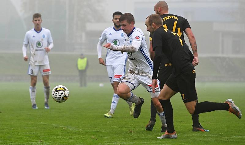 ČFL B, 15. kolo: FK Mladá Boleslav B - FK Přepeře (3:2), hráno 12. listopadu 2022.