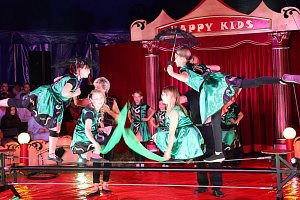 Cirkus Happy Kids v Rožďalovicích.