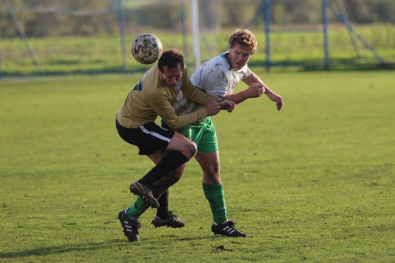 Okresní přebor, 1. kolo (12. hrané): SK Meteor Kostelní Hlavno - FK Krnsko (0:4), hráno 5. listopadu 2022.